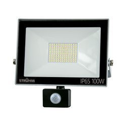 KROMA LED S reflektor mozgásérzékelővel 100W GREY 4500K STRUHM 03608