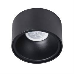 Bali Round Black süllyesztett lámpatest