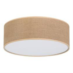 Juta mennyezeti lámpa 3xE27 Max.25W Fehér/Bézs Britop