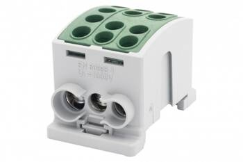 HLK 125A-3 terminál (1x35.2x25 / 1x35.2x25)-zöld F-electro