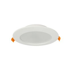 Süllyesztett LED lámpatest ALEXIS 9W 780lm IP20 CCT, kerek, fehér | HOROZ