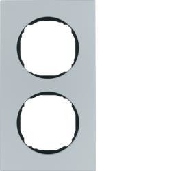 R.8 Ramka 2-krotna, aluminium Berker
