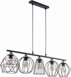 Lampa wisząca GALAXY Czarny 5x E27  60W 1649 TK Lighting