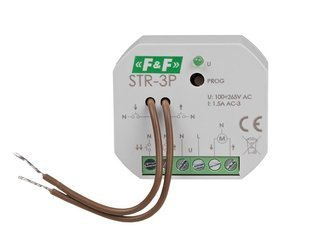 Roletta vezérlő; IP20; 100÷265VAC; szerelődobozan; -15÷50°C; STR-3P F&F