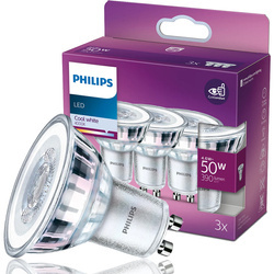 3x Classic 50W GU10 CW 36D ND 3SRT6 LED izzó készlet (50W)