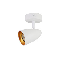 OVO 1 White Gold, szalag, IP20, GU10, fehér, arany gyűrűs, fehér EDO777236 Edo Solutions