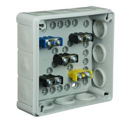 Felszíni kábelcsatlakozó doboz 118x118x46 VP-51 1-4 mm-es csatlakozókkal, IP55 Elektro-plast