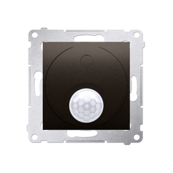 Simon 54 Premium Barna matt kapcsoló mozgásérzékelővel és jogosulatlan hozzáférés elleni védelemmel 20-500 W, DCR11T.01/46