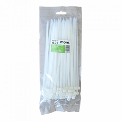 OK-46200W 4,6x200mm fehér /100db / M20134 Eco Light kábelkötegelő OK-46200W 4,6x200mm /100db / M20134 Eco Light