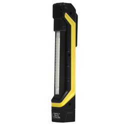 3xAAA akkumulátoros műhelylámpa kampóval, mágnes 2W COB LED+1W