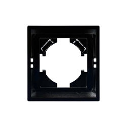 Egyszeres ABS keret fekete, iZi ViPlast sorozat