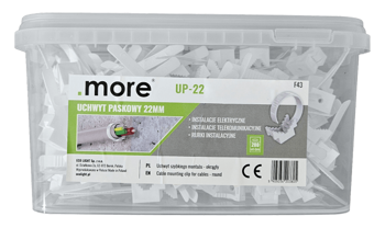 Vödör UP-22 szalagkábeltartók (200 db) M20380 Eco Light