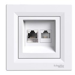 ASFORA RJ45 ADAT CAT5E UTP+RJ12 FH EPH4900121 SCHNEIDER ELECTRIC