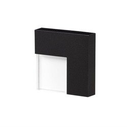 LED Tico felszíni lámpatest 14V DC, fekete színű, semleges fehér 04-111-67 Ledix Zamel