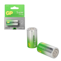 2x GP Super Alkaline LR14 C akkumulátor, GPPCA14AS097