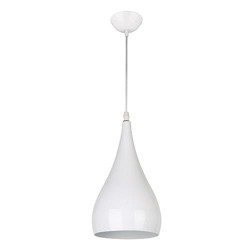 JUSTA WHITE függőlámpa, 1 x E27, fehér, 3265, Struhm