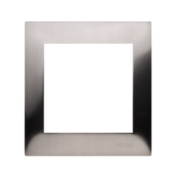 Simon 54 Premium 1 irányú univerzális keret IP20/IP44, inox DR1/61