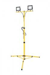 Állvány 2x 100W-os LED reflektorokkal és 3m-es kábellel IP65