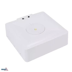Vészvilágítás SKALER négyzet alakú 3W nyitott optika IP40 autotest 2H CNBOP Luxmena