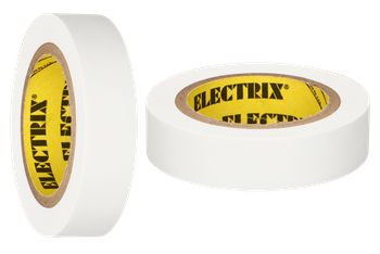PVC elektromos szigetelő szalag 15mm x 10m vízálló Anticor 211 fehér