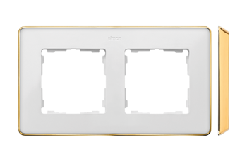 2-es keret Detail select-metal fehér / alap Arany Simon 82 Detail