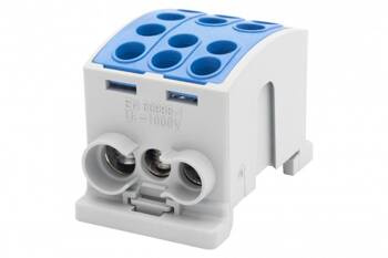 HLK 100A-3 terminál (1x25.2x16 / 1x25.2x16) - kék F-elektro