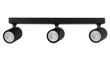 Mennyezeti szalagfény TOKIO 3 SPOT 3xGU10 fekete Light Prestige LP-787/3WS BK
