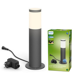 Alapkészlet 1db LV LED oszlop 2700K 600lm IP44 IP44 35cm antracit Philips