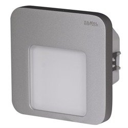 LED Moze beépíthető 230V AC, alumínium színű, semleges fehér 01-221-17 Ledix Zamel