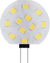 LED izzó G4 3W 4000K semleges 280lm 12V rozettás EC20758 Eco Light 3W 4000K semleges 280lm 12V lozenge