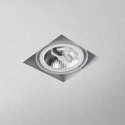 SQUARES süllyesztett lámpatest fehér GU10 ES111 50W IP20 37511-0000-U8-PH-03 Aqform