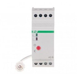 Automatikus szürkületkapcsoló külső szondával 16A 12-264V AC/DC AZ-B UNI F&amp;F AZ-B UNI F&amp;F