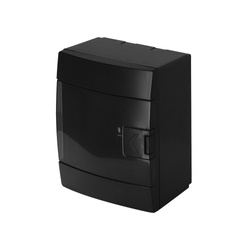 HOROZ felszíni 4 modulos fekete füst kapcsolótábla