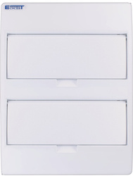 S24 MODULÁRIS PANEL SÜLLYESZTETT BEÉPÍTÉSŰ IP40 FEHÉR BURKOLATTAL N+PE