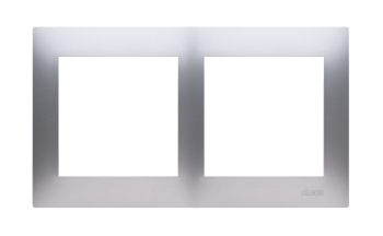 Simon 54 Premium ezüst 2 irányú univerzális keret IP20/IP44, DR2/43