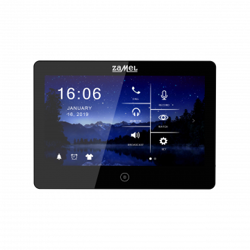 10" videomonitor érintőképernyővel / fekete VP-810BHD Zamel