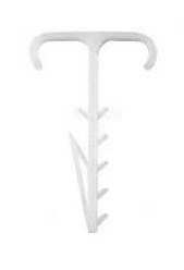 USMP 3-bis rögzítőkonzol lapos vezetékekhez 25 db-os csomag. H.7314 PAWBOL