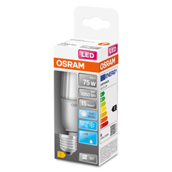 LED izzó STAR CL STICK FR E27 10W =75W 4000K matt Osram