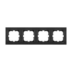 4gang keret Cosmic Black C104/09E EXEN (Comfort)