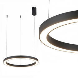 Függesztett lámpa GRANDE-36 LED 36W 2100lm 4000K IP20 fekete | HOROZ