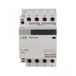Moduláris kontaktor 40A 4×NO 24V AC ST40-40-40-24V F&amp;F