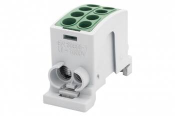 HLK 100A-2 terminál (1x25,1x16 / 1x25,1x16)-zöld F-electro