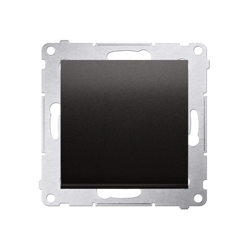 Simon 54 Premium Egypólusú antracit kapcsoló (moduláris), gyorscsatlakozó, DW1.01/48