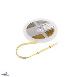 LED PREMIUM 24V DC COB 2400LED/5M 10W/1M IP20 IP20 semleges fehér Bemko