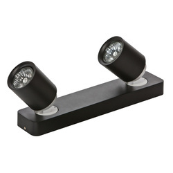 Tomi 2 fekete Azzardo fali/mennyezeti reflektor AZ0678