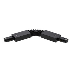 Rugalmas csatlakozó sínhez, rugalmas MEVA PRO Flex Connector-A fekete, fekete EDO777529 Edo Solutions