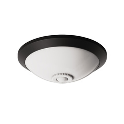 Mozgásérzékelős mennyezeti lámpa 360° Fekete E27 400.010.143 HOROZ