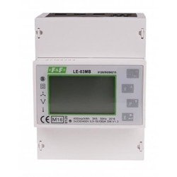 Elektromos energia számláló; digitális,panelmérő; DIN sínre; LE-03MB F&F