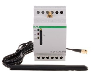 Telemetrikus; PLC MAX; IP20; 230VAC; relé; DIN; -10÷50°C; 3W; OUT: 2; SIMPLYMAX-P01 F&F