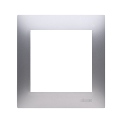 Simon 54 Premium Ezüst univerzális 1 irányú keret gipszkarton dobozoknak IP20/IP44, DRK1/43